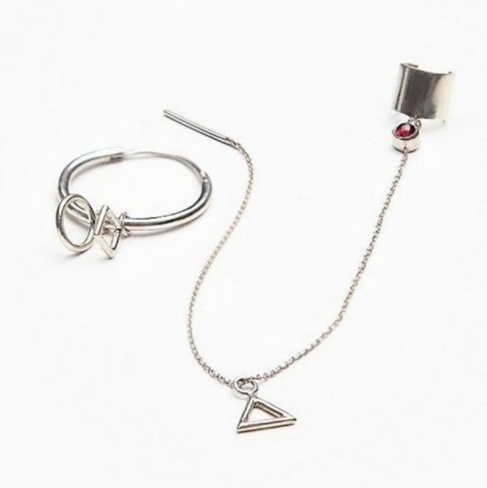 Seawolf Henosis Sterling Earring Set